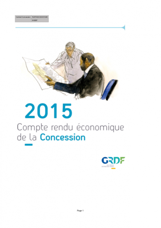 Compte rendu GRDF 2015
