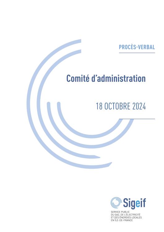 PV COMITÉ DU 18 OCTOBRE 2024