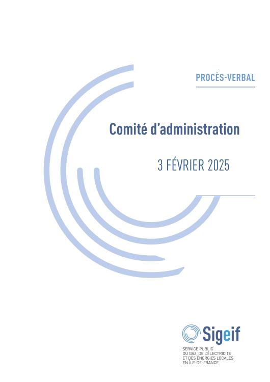 PV COMITÉ DU 3 FÉVRIER 2025